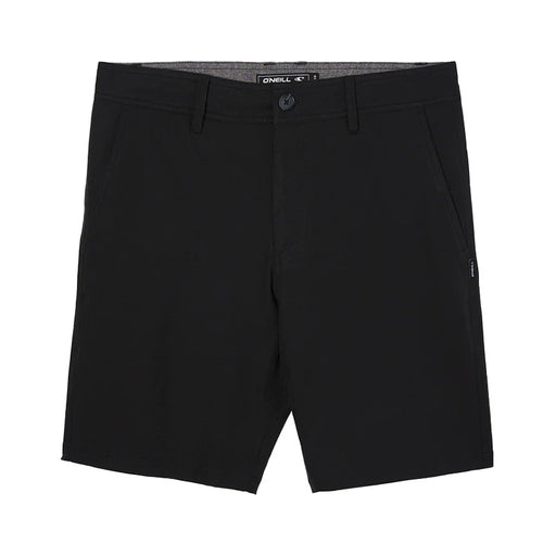 O'Neil Men's Reserve Light Check 19" Hybrid Shorts Black
