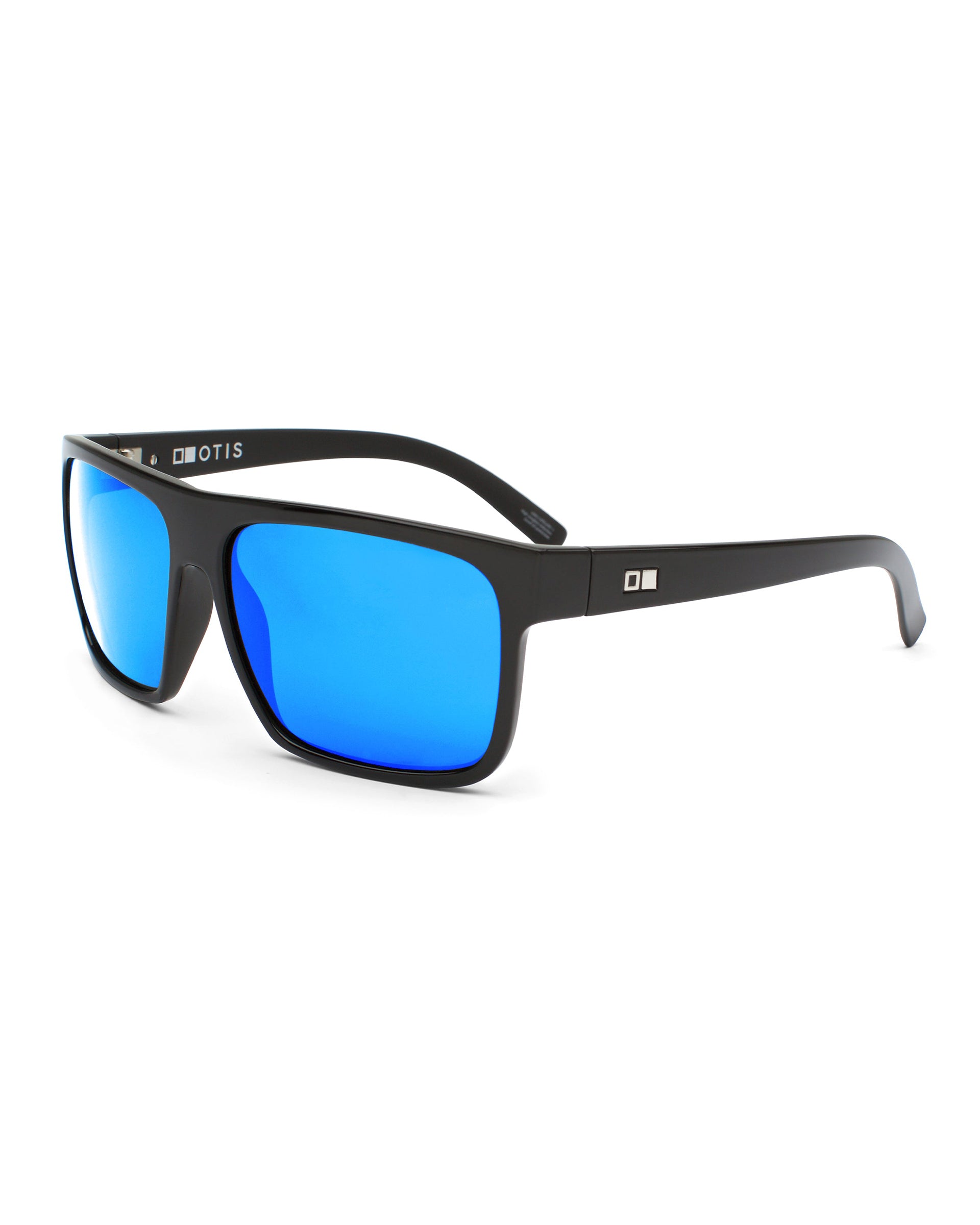 Otis Eyewear After Dark - Matte Black/Blue Mirror