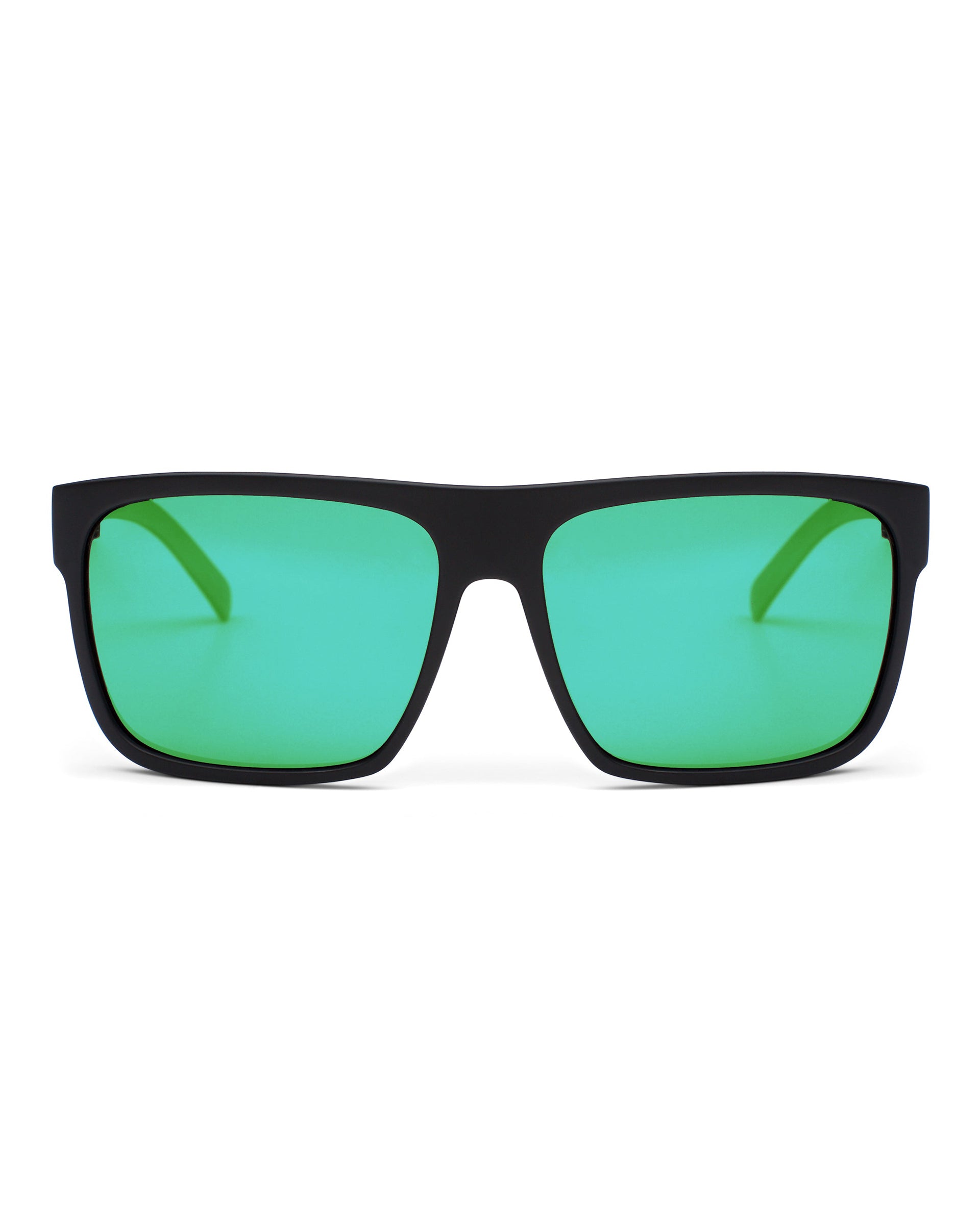 Otis Eyewear After Dark - Matte Black/Green Mirror