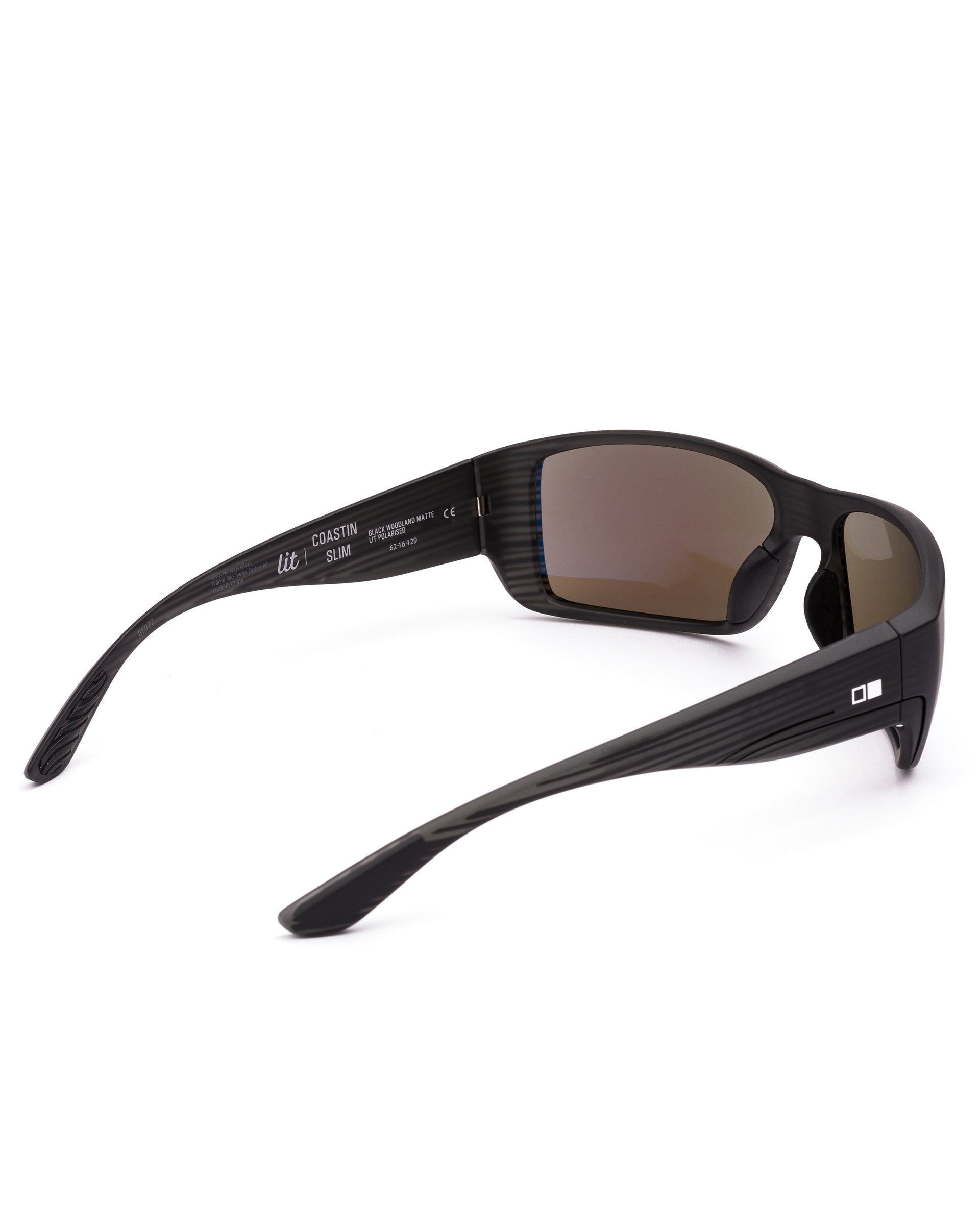 Otis Eyewear Coastin Slim Glasses - Black Woodland Matte