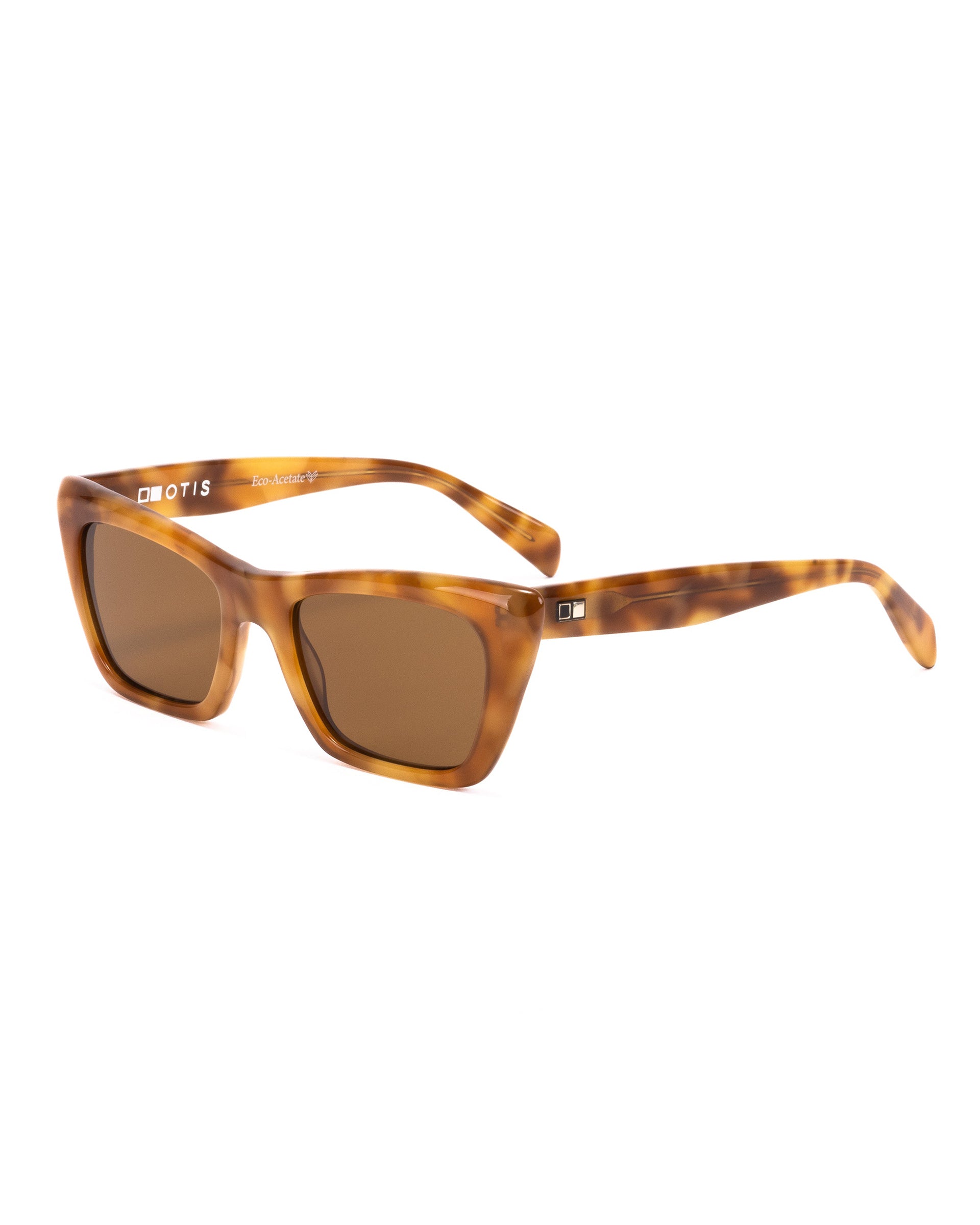 Otis Eyewear Currents Glasses - Eco Havana Citrine