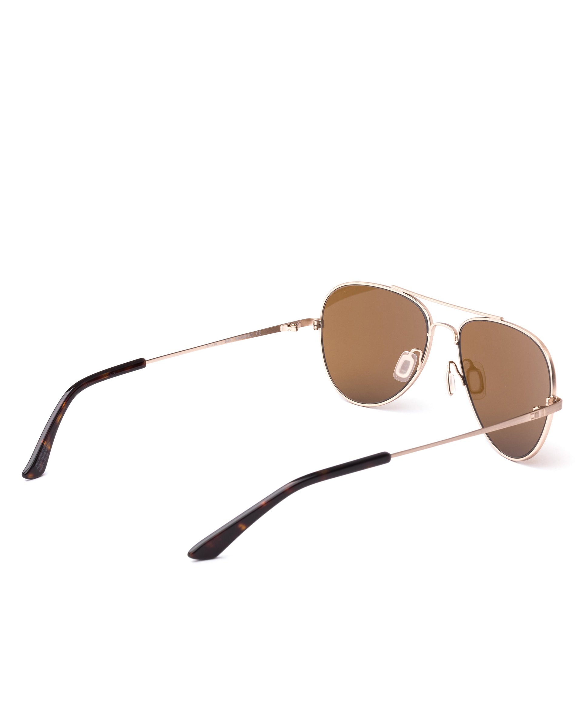 Otis Eyewear Drift Glasses - Brushed Gold