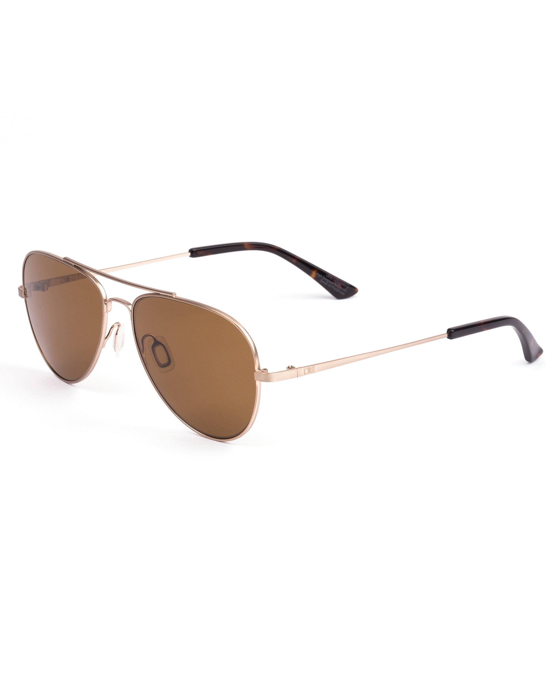 Otis Eyewear Drift Glasses - Brushed Gold