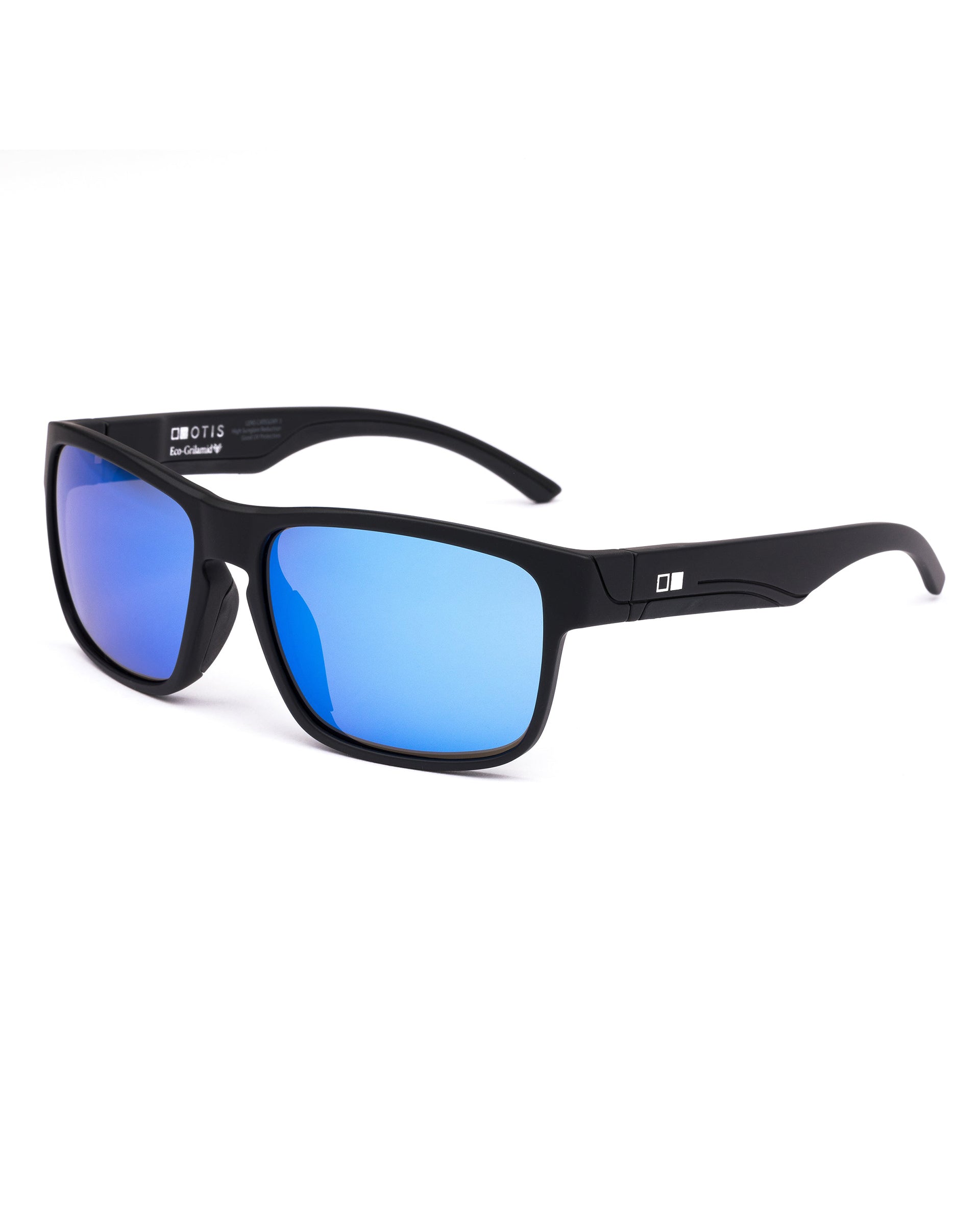 Otis Eyewear Rambler Sport Classes - Matte Black/Mirror Blue