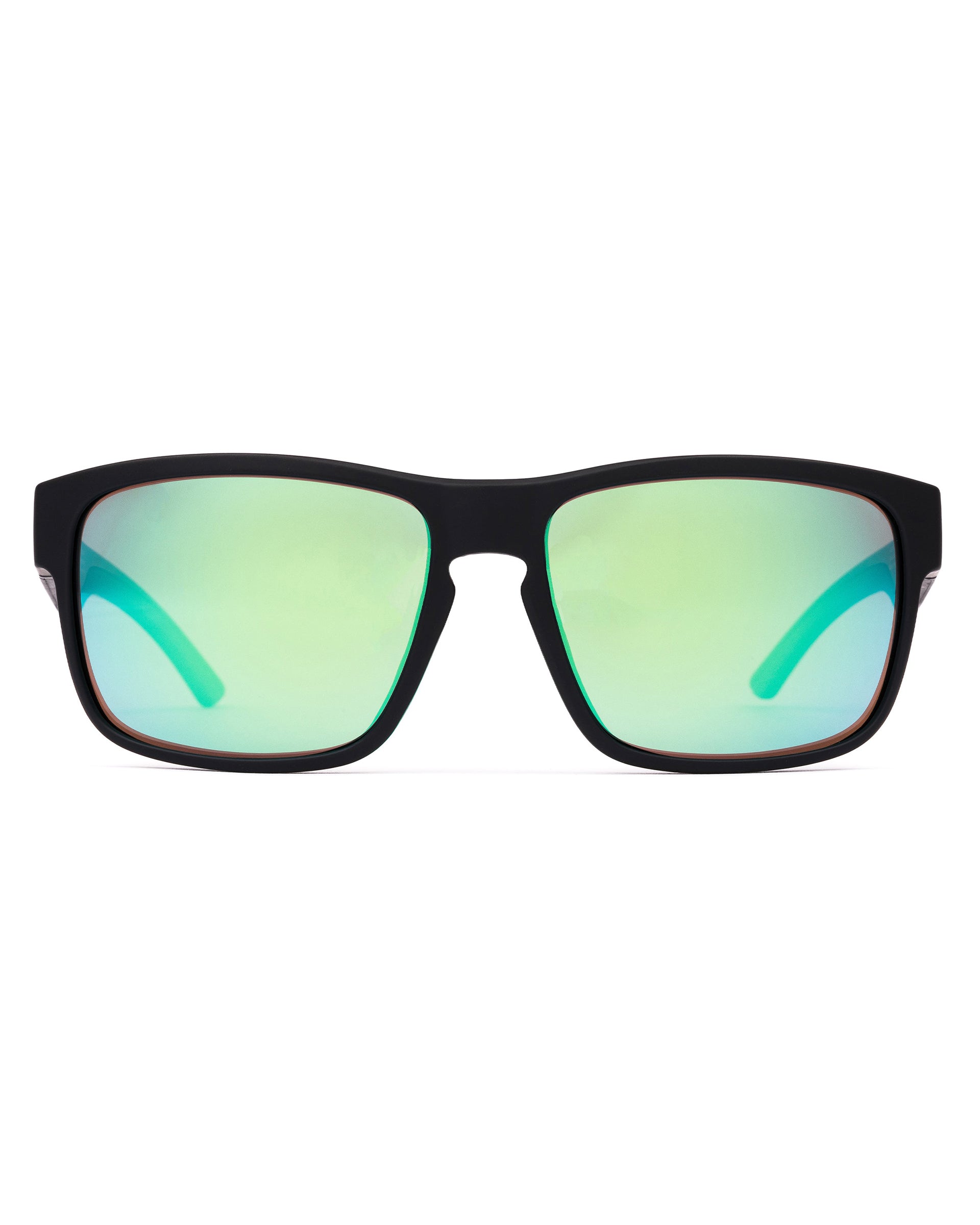 Otis Eyewear Rambler Sport Classes - Matte Black/Mirror Green