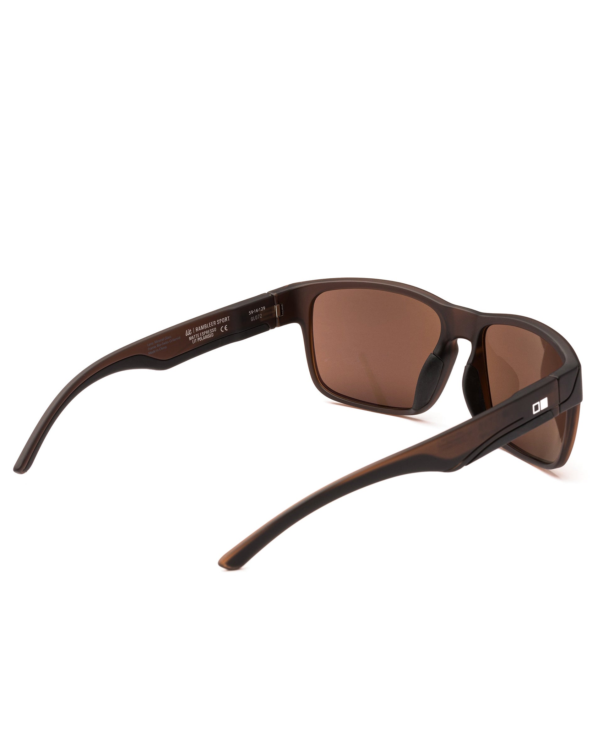 Otis Eyewear Rambler Sport Classes - Matte Espresso