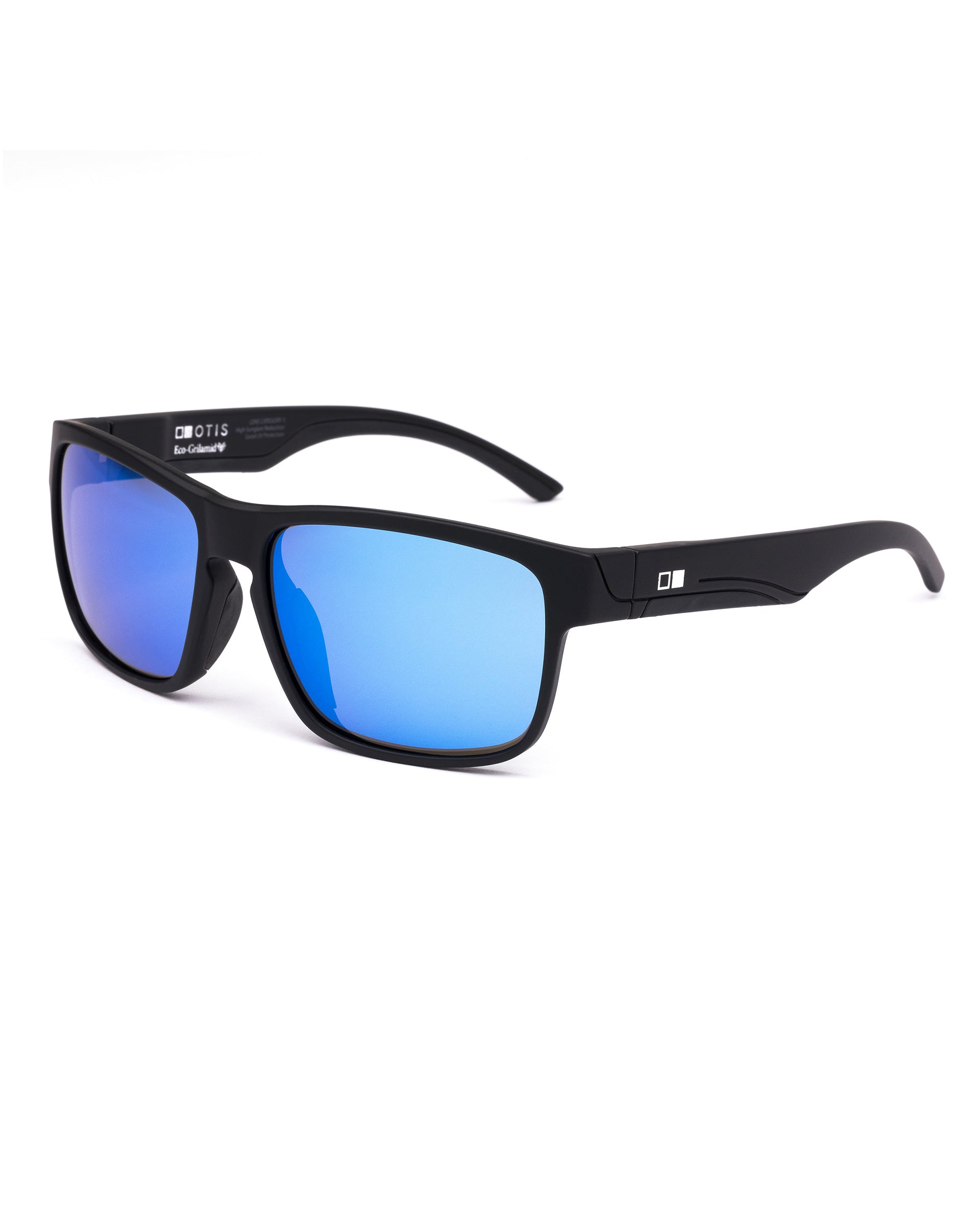 Otis Eyewear Rambler Sport X Glasses - Matte Black/Mirror Blue