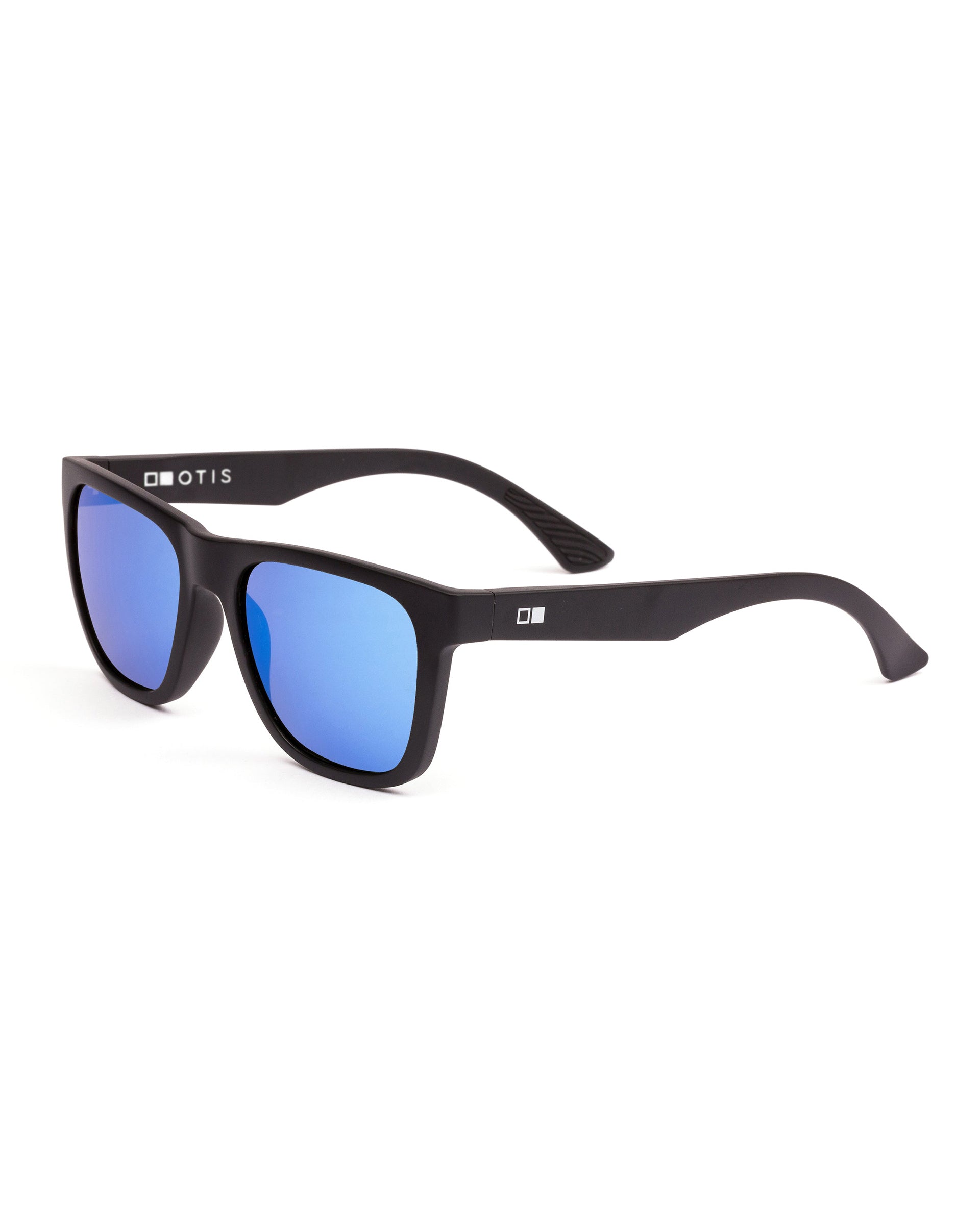 Otis Eyewear Strike Sport Glasses - Matte Black/Mirror Blue