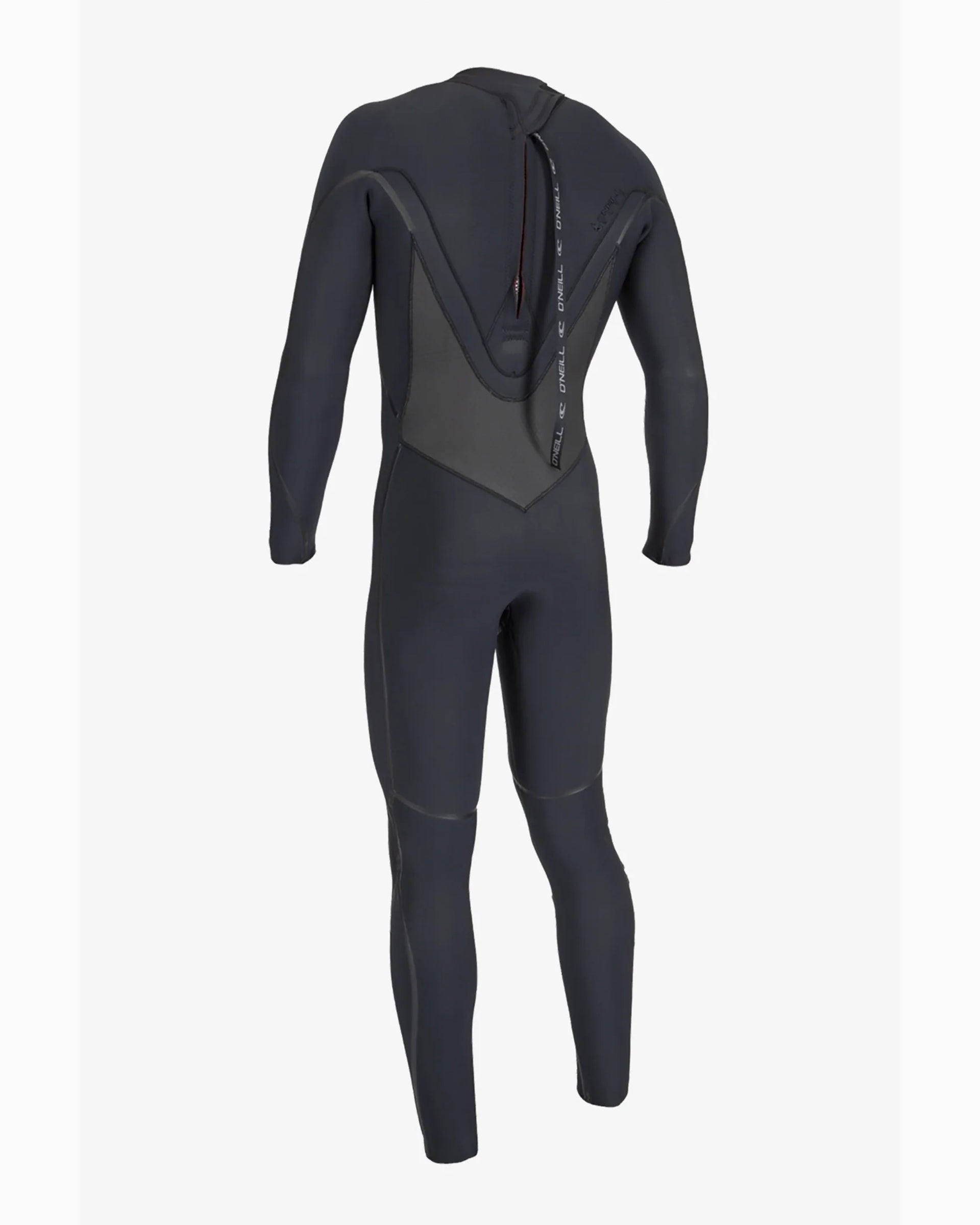 O'Neill Men's Psycho Tech 4/3MM Back Zip Full Wetsuit - Black/Black