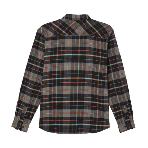 O'Neill Men's Redmond Plaid Stretch Flannel Shirt Black