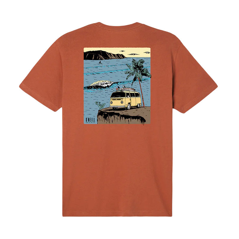 O'Niell Men's Clear View S/S T-Shirt Clay