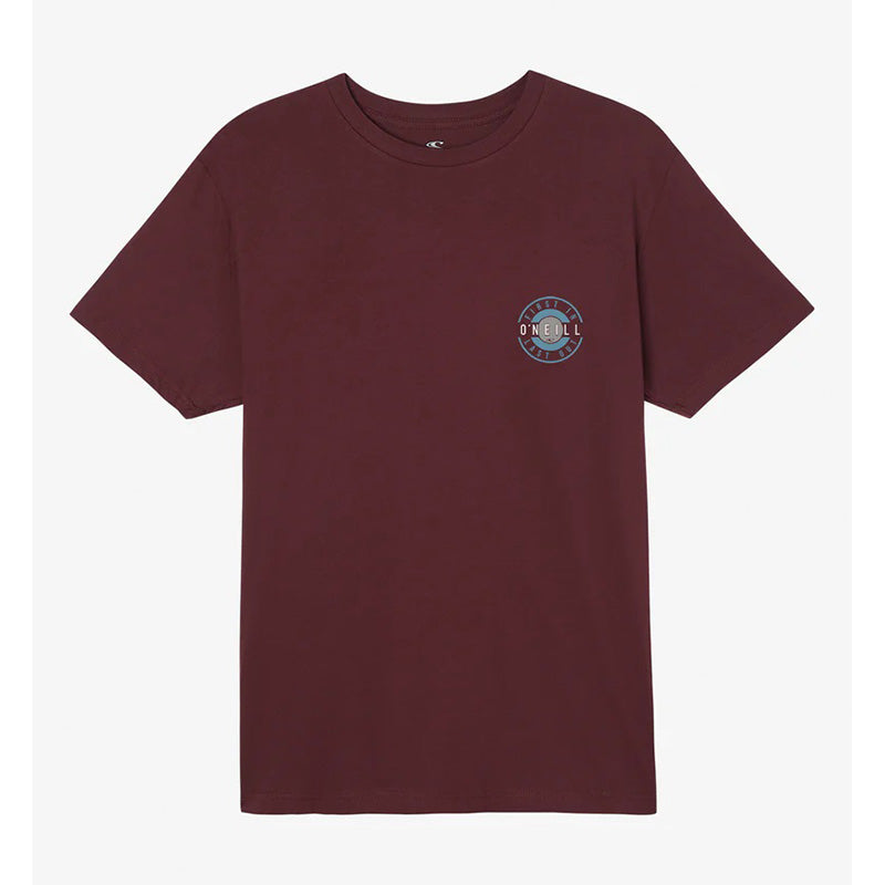 O'Niell Men's Popcircle S/S T-Shirt Burgundy