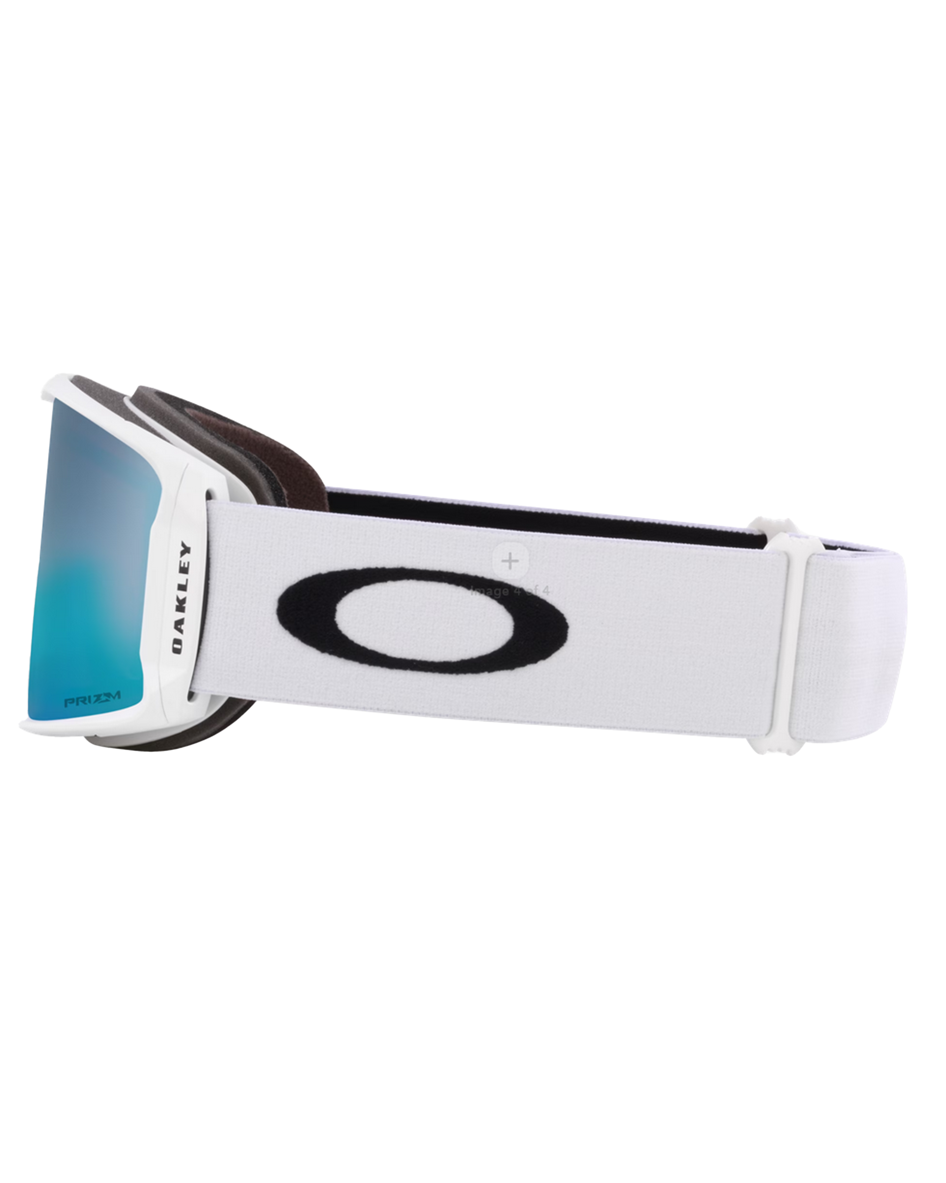 oakley ski goggles white Oakley Line Miner L Snow Goggles Matte White/Prizm Sapphire Iridium