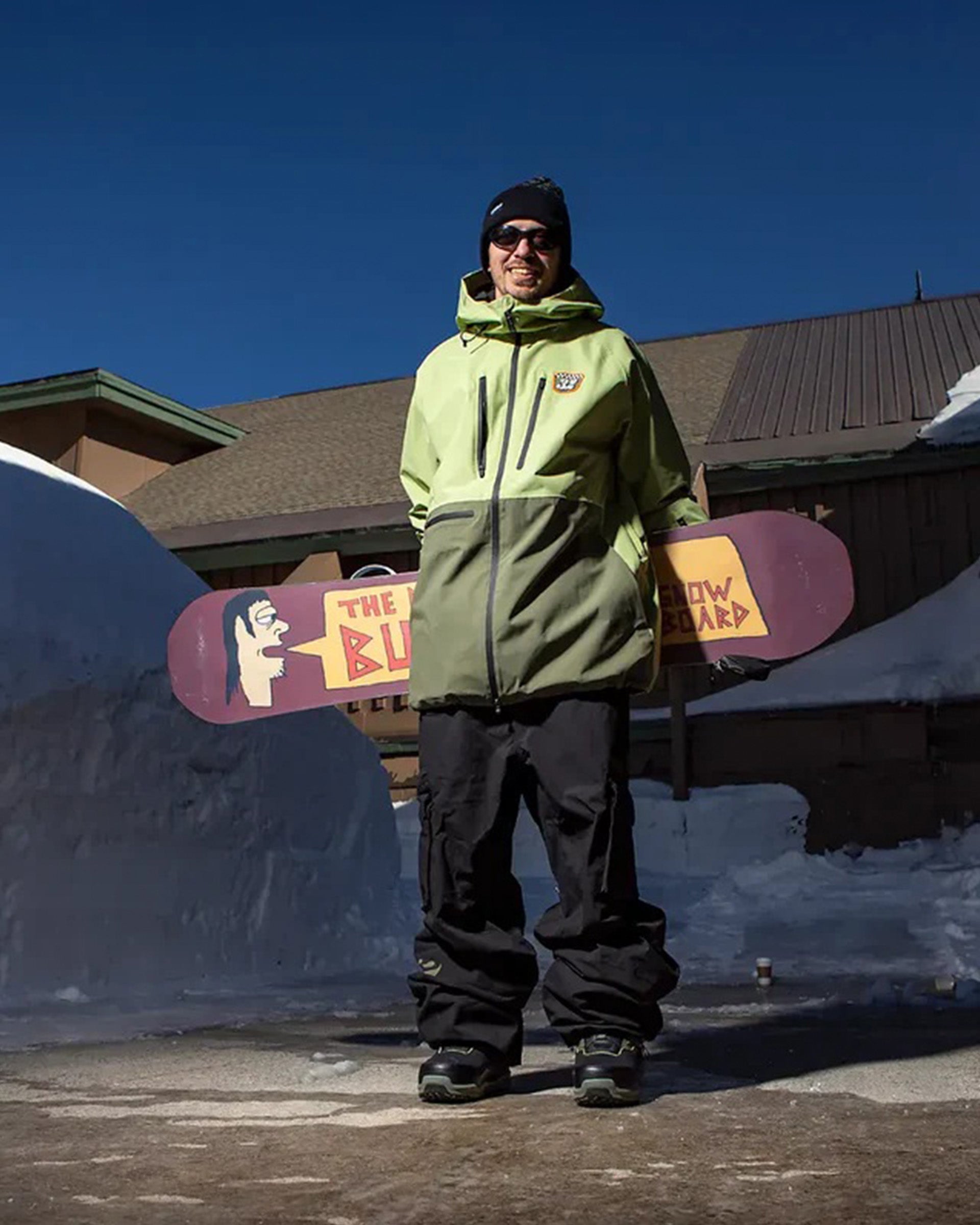 Blahzay Cargo Snow Pants - Black