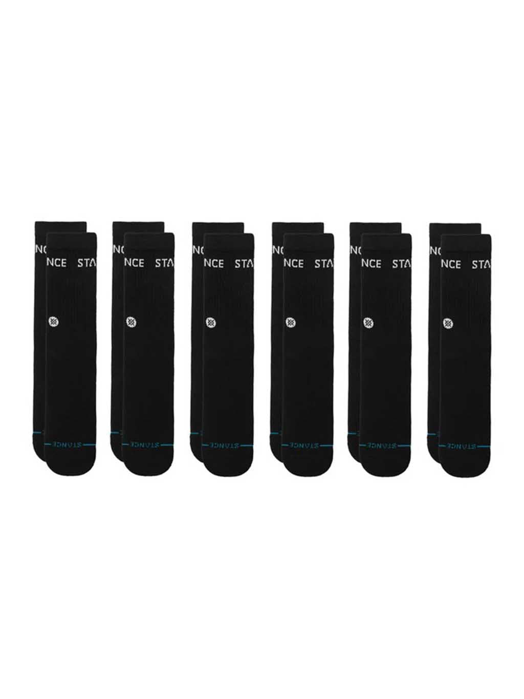 Stance Origin 6 Pack Crew Socks