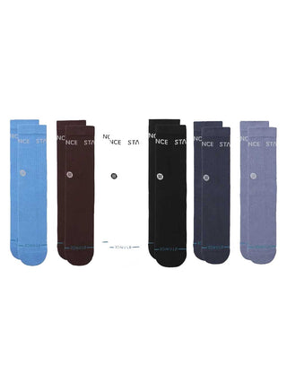 Stance Origin 6 Pack Crew Socks