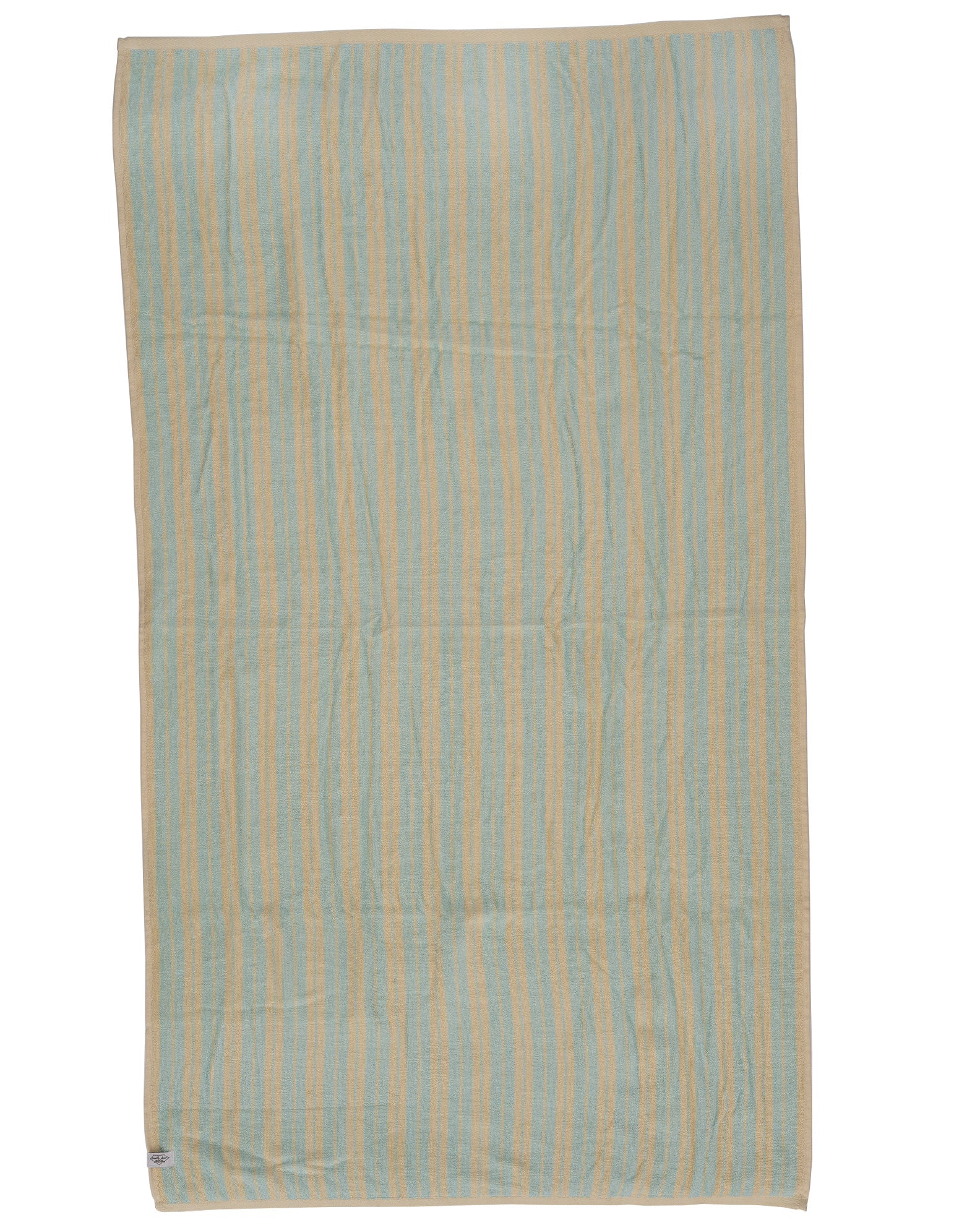 Danielle Brown Oversized Jacquard Beach Towel II - BLUR
