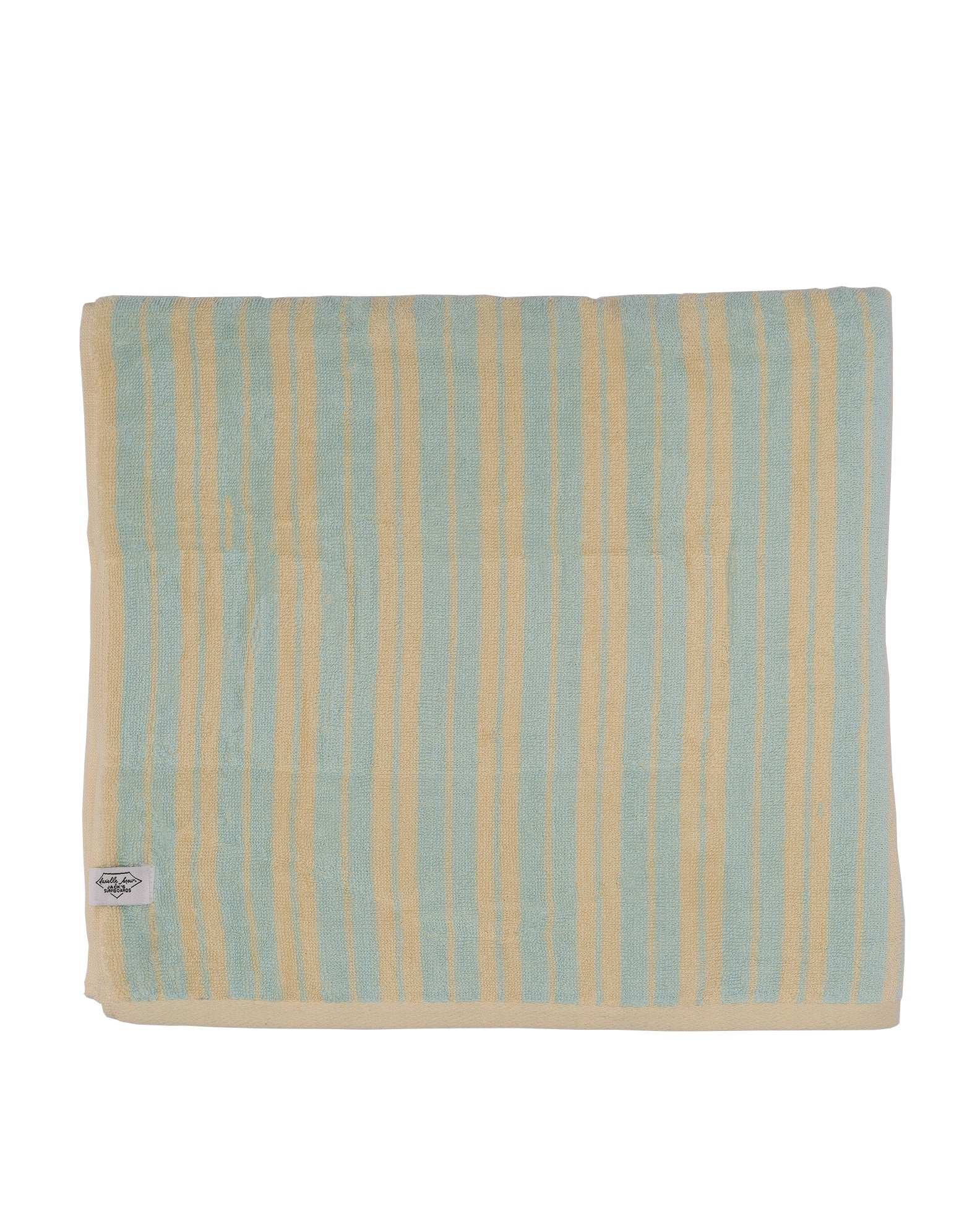 Danielle Brown Oversized Jacquard Beach Towel II - BLUR