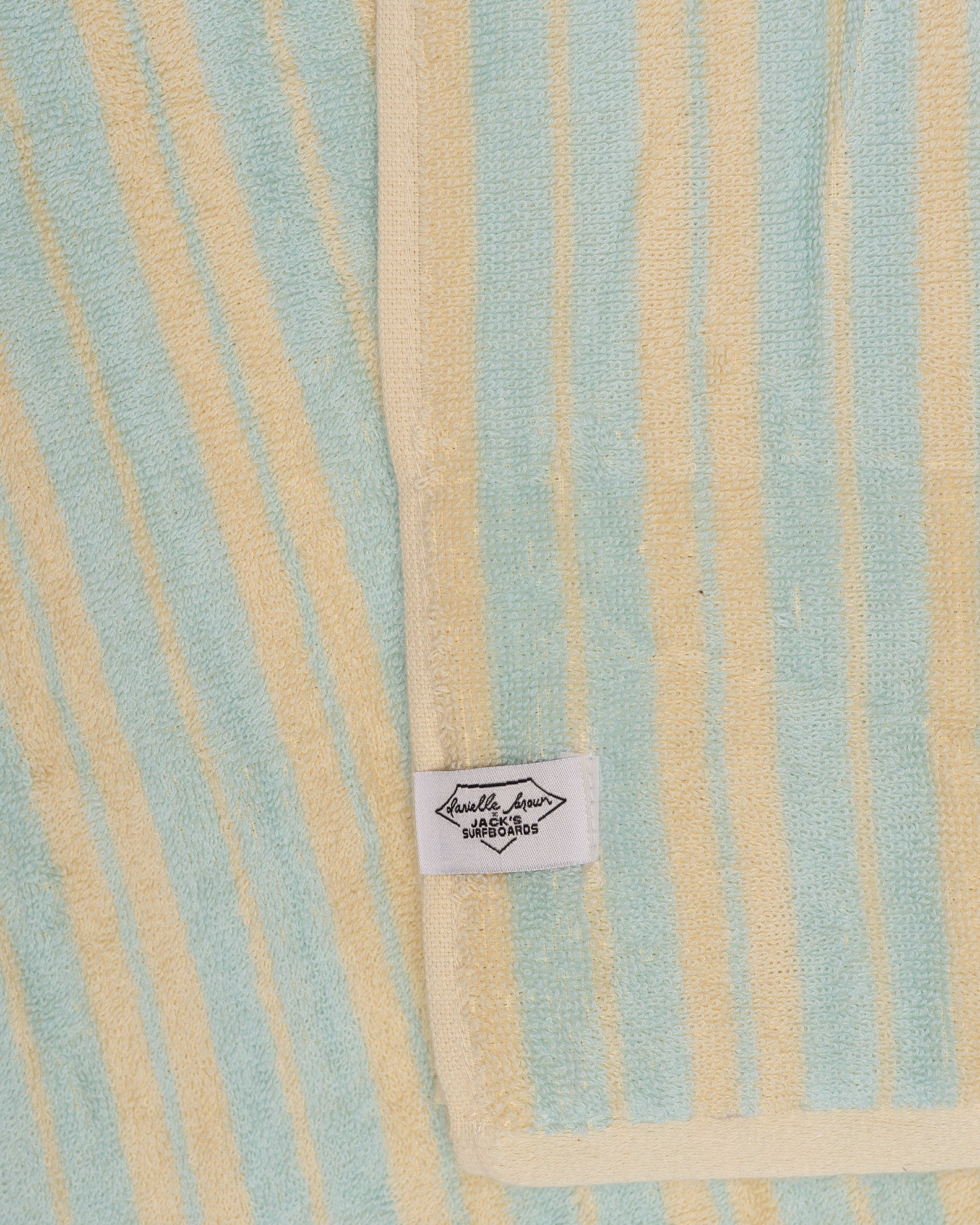 Danielle Brown Oversized Jacquard Beach Towel II - BLUR