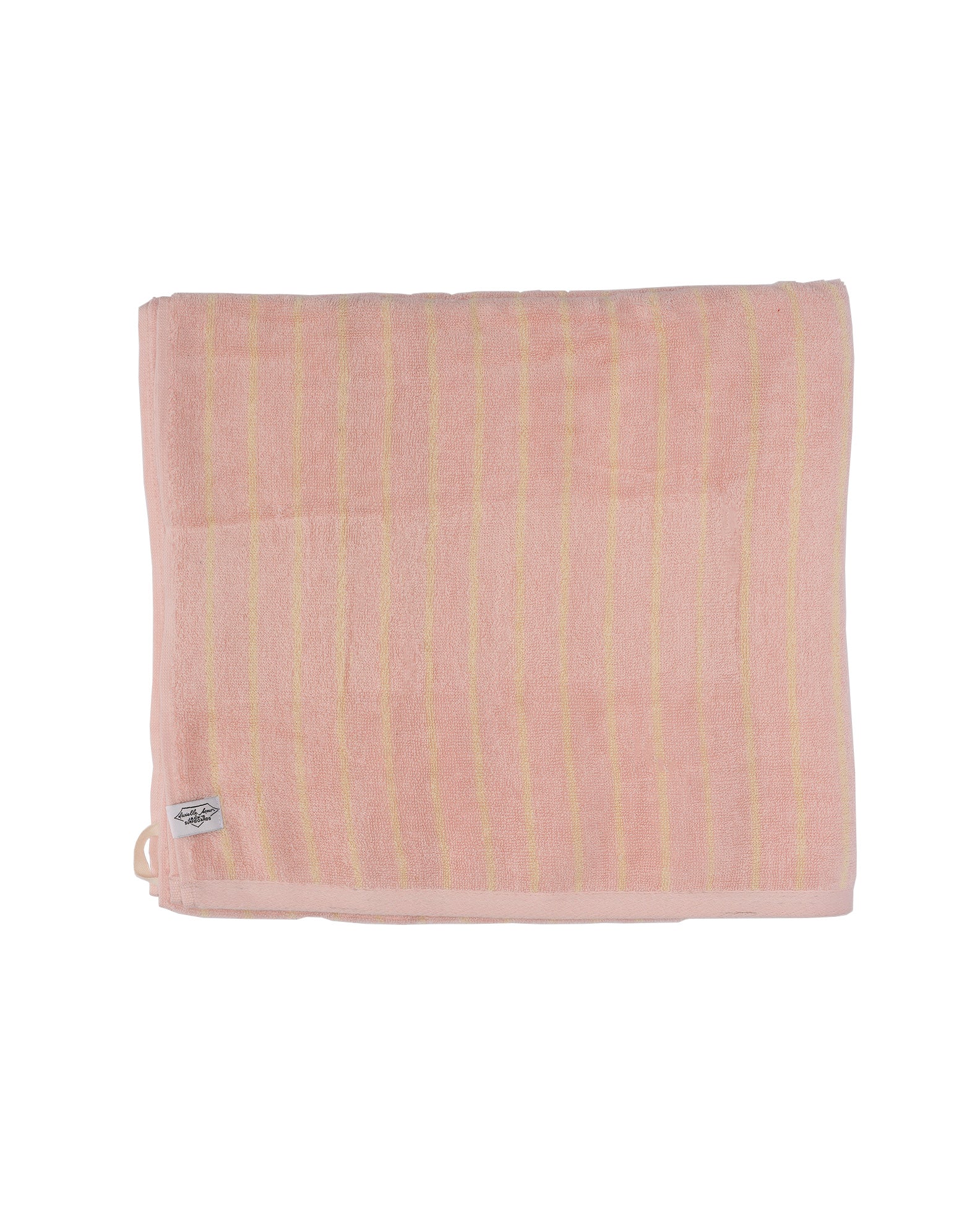 Danielle Brown Oversized Jacquard Beach Towel II - Strawberry