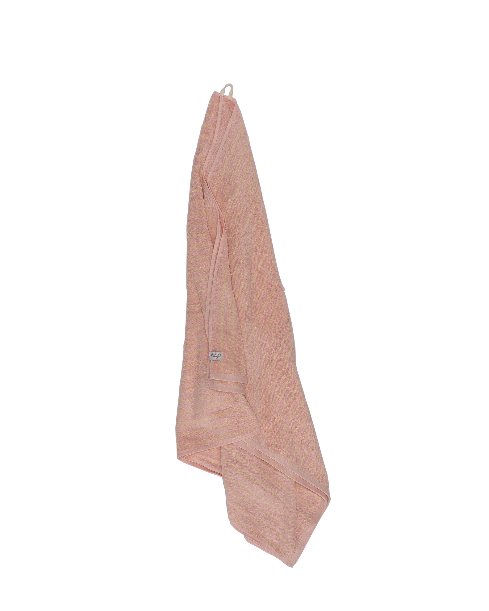 Danielle Brown Oversized Jacquard Beach Towel II - Strawberry