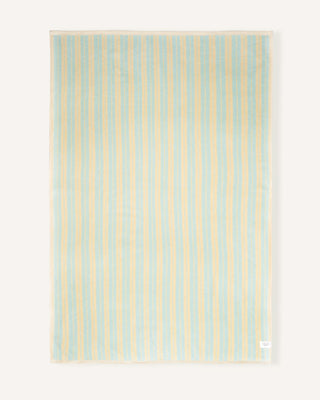 Danielle Brown Oversized Jacquard Beach Towel II - Blue Raz