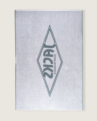 Oversized Jacquard Beach Towel II - Diamond Blue