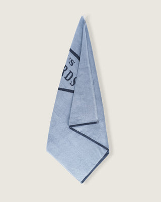 Oversized Jacquard Beach Towel II - Retro Blue