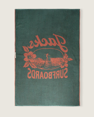 Oversized Jacquard Beach Towel II - Tip Toe Pink