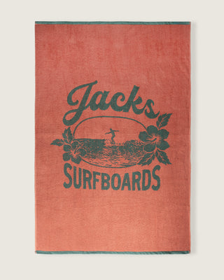 Oversized Jacquard Beach Towel II - Tip Toe Pink