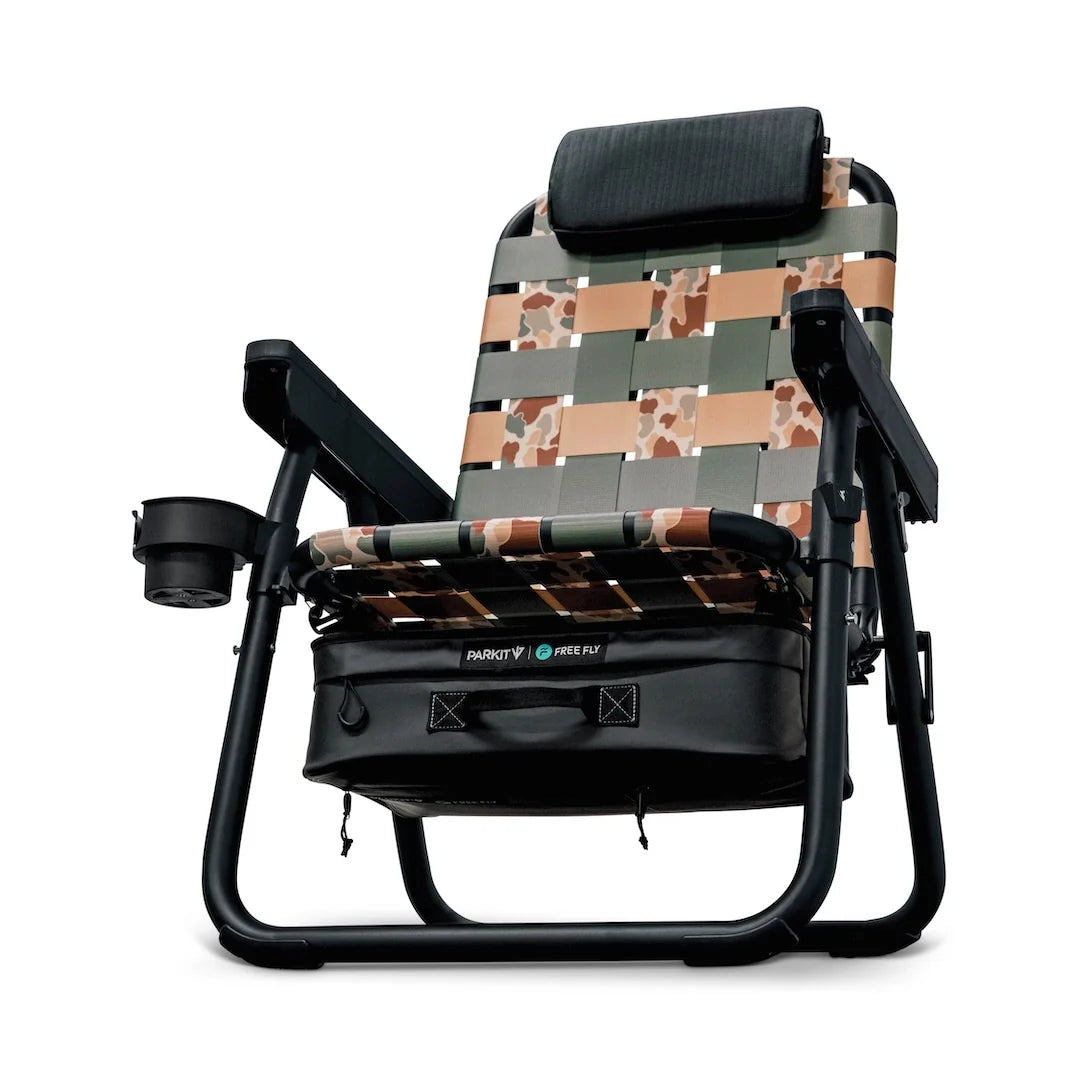 Free Fly x PARKIT Eclipse Recliner Chair - Vintage Camo