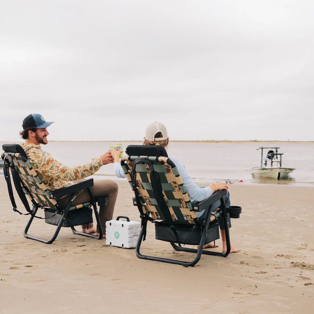 Free Fly x PARKIT Eclipse Recliner Chair - Vintage Camo