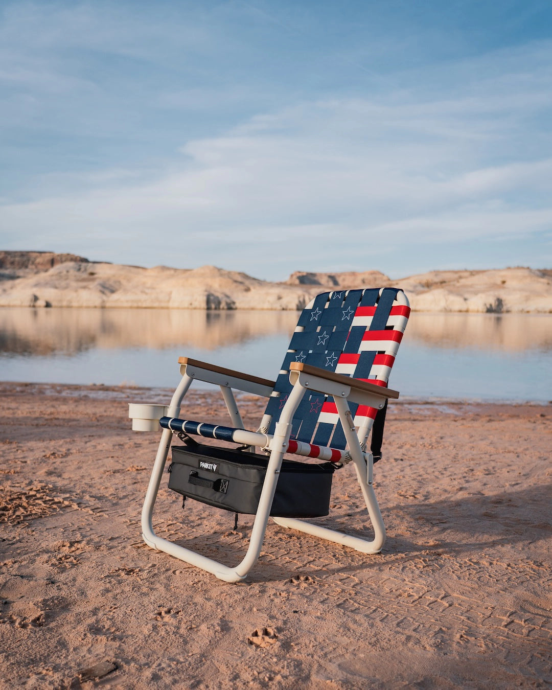 Voyager Beach Chair - Old Glory – Jack's Surfboards