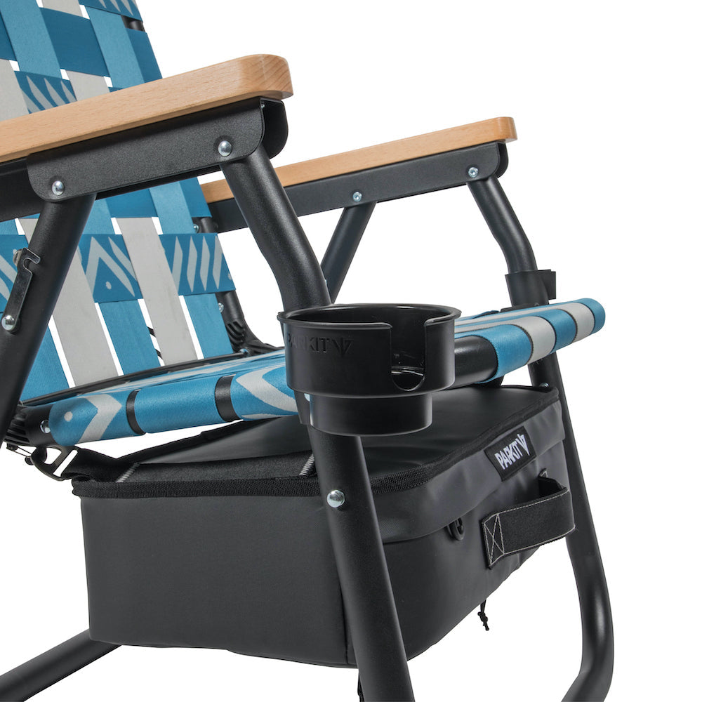 PARKIT Voyager Beach Chair - Classic Blue