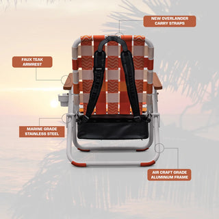 PARKIT Voyager Beach Chair - Sunkissed
