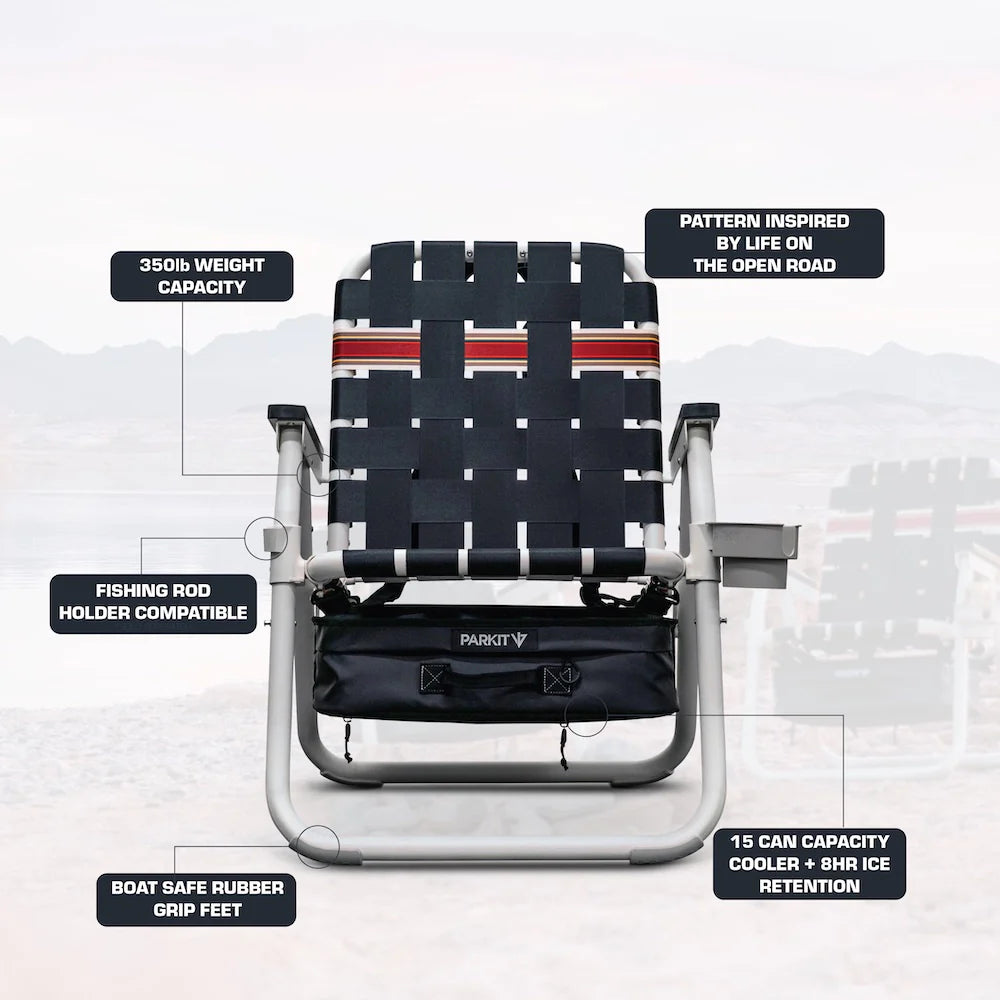 PARKIT Voyager Beach Chair - Troubadour