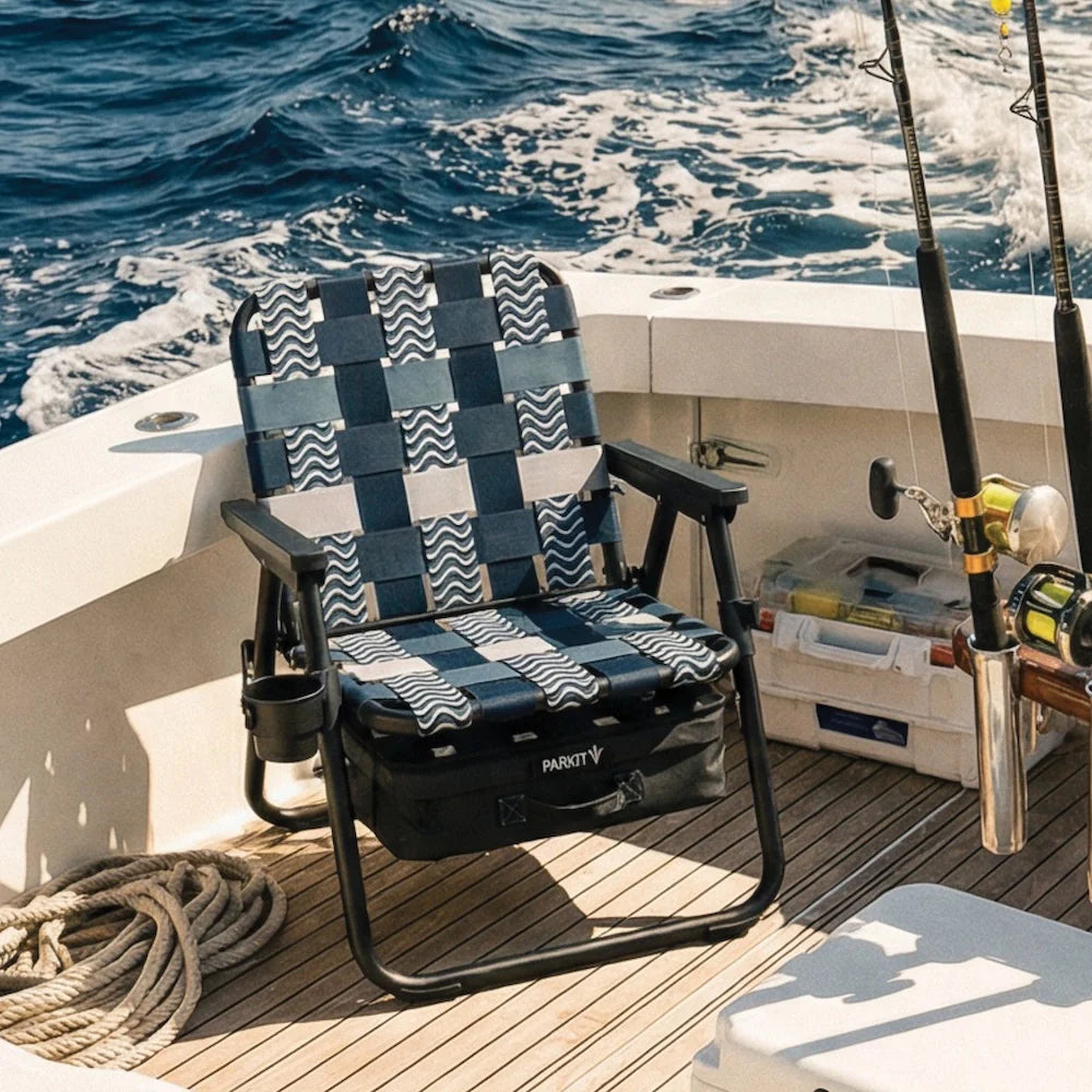 PARKIT Voyager Beach Chair - Undertow
