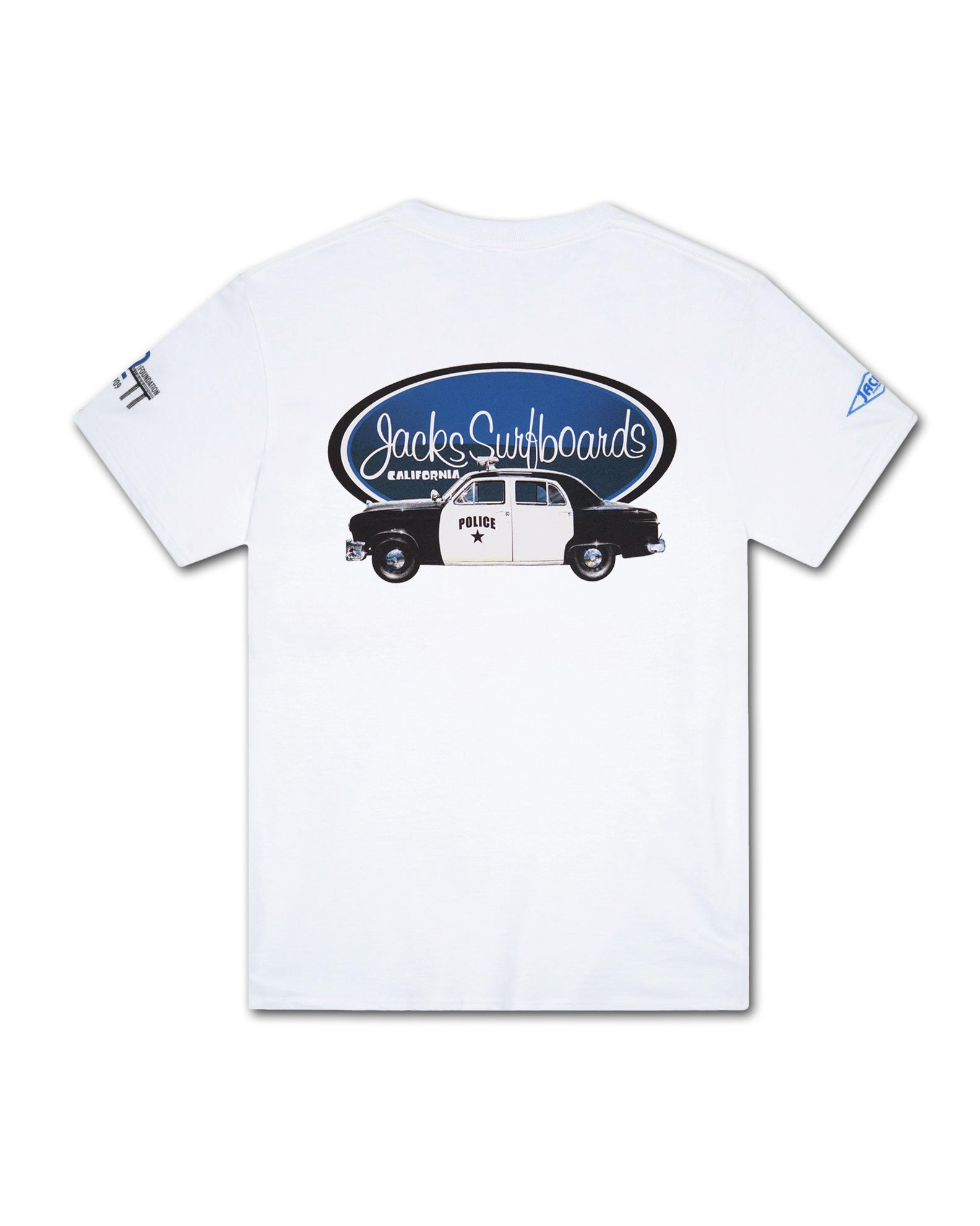 HBPD Patrol S/S Tee - White