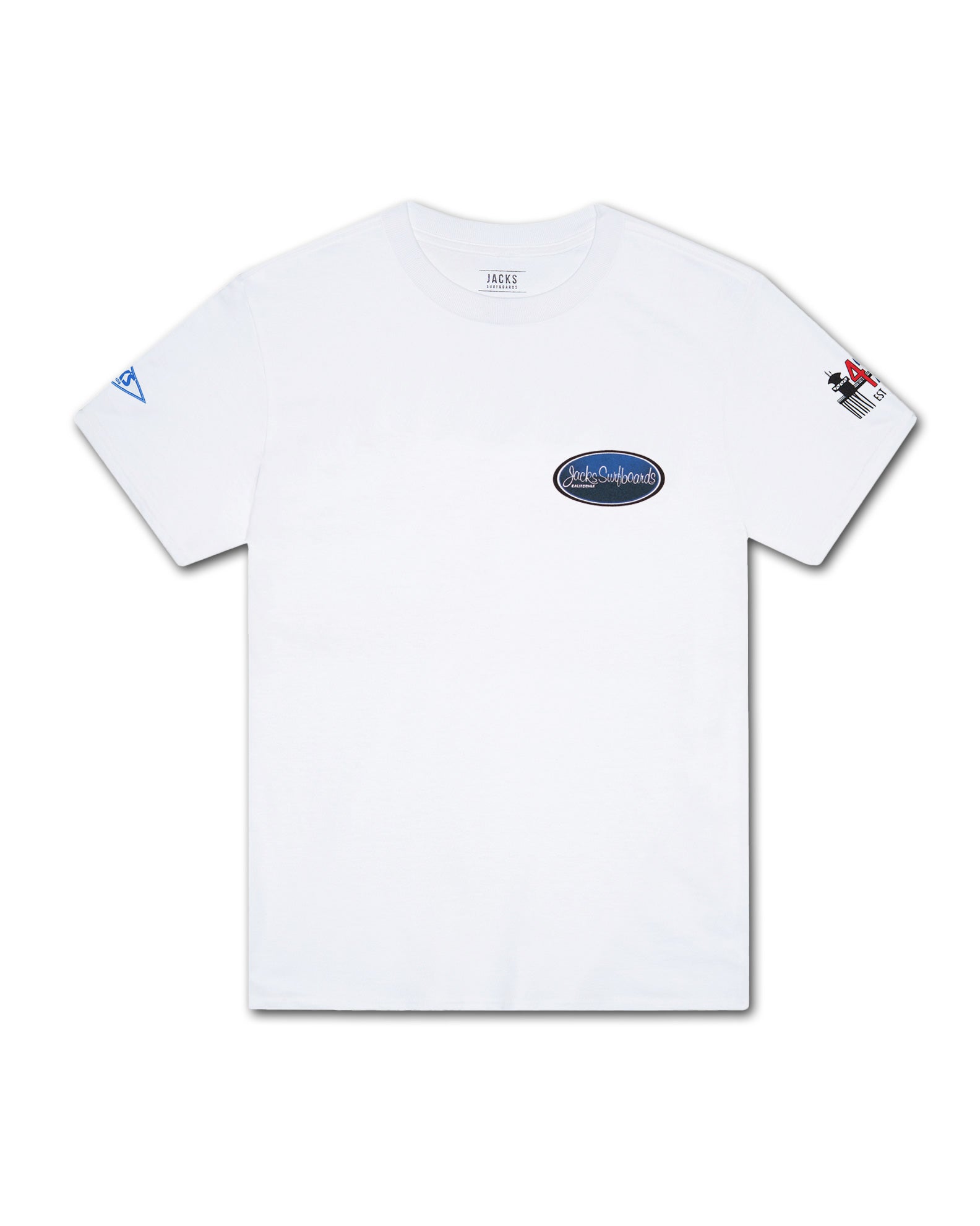 HBPD Patrol S/S Tee - White