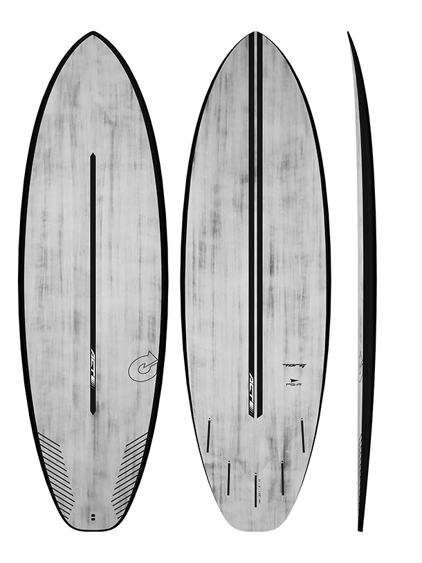 ACT PG-R Surfboard-Black Rails