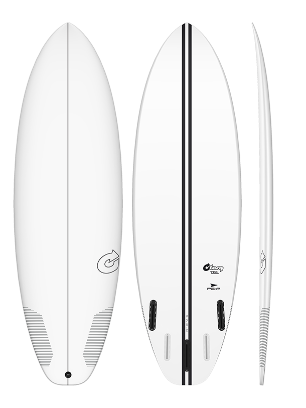 TEC PG-R Surfboard-White