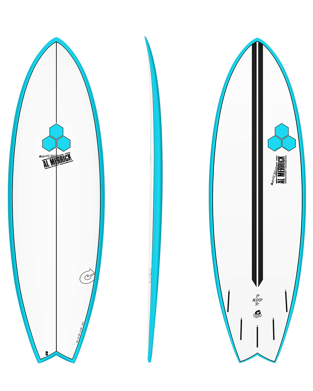 Torq X-Lite Channel Islands Podmod Blue Blue 5'6 Torq X-Lite Channel Islands Podmod Blue Blue 5'6