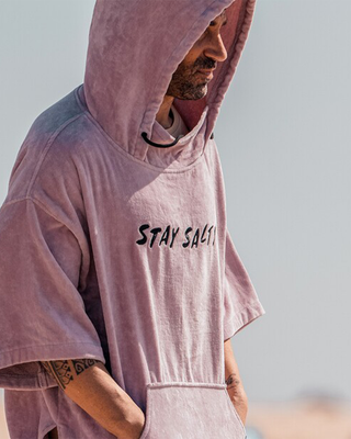 Poncho- Lilac