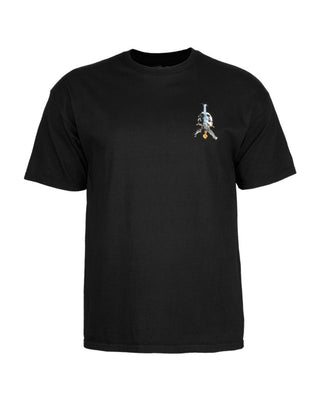 Powell Peralta Skull &amp; Sword Short Sleeve T-Shirt - Black
