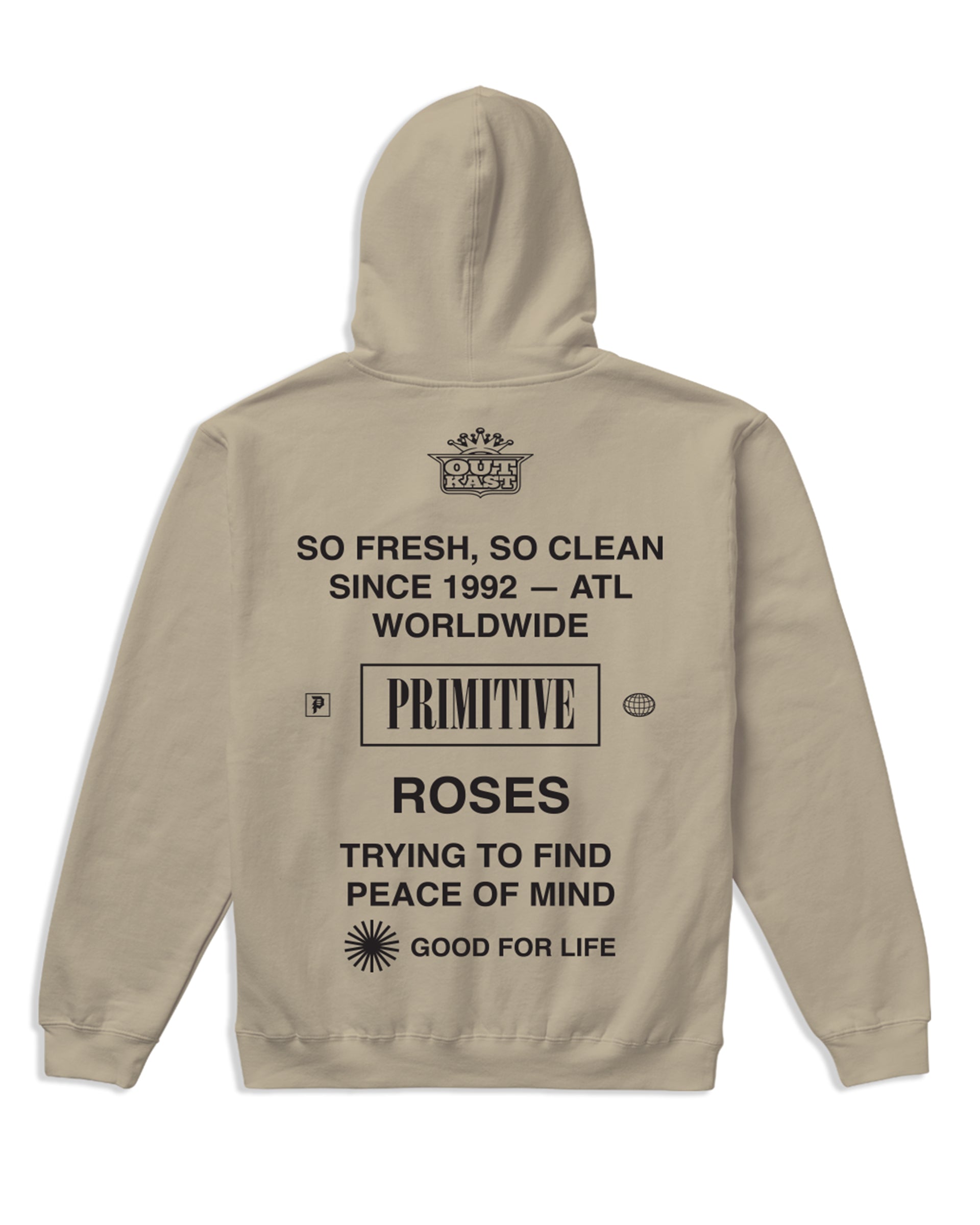 Primitive Stripes Pullover Hoodie