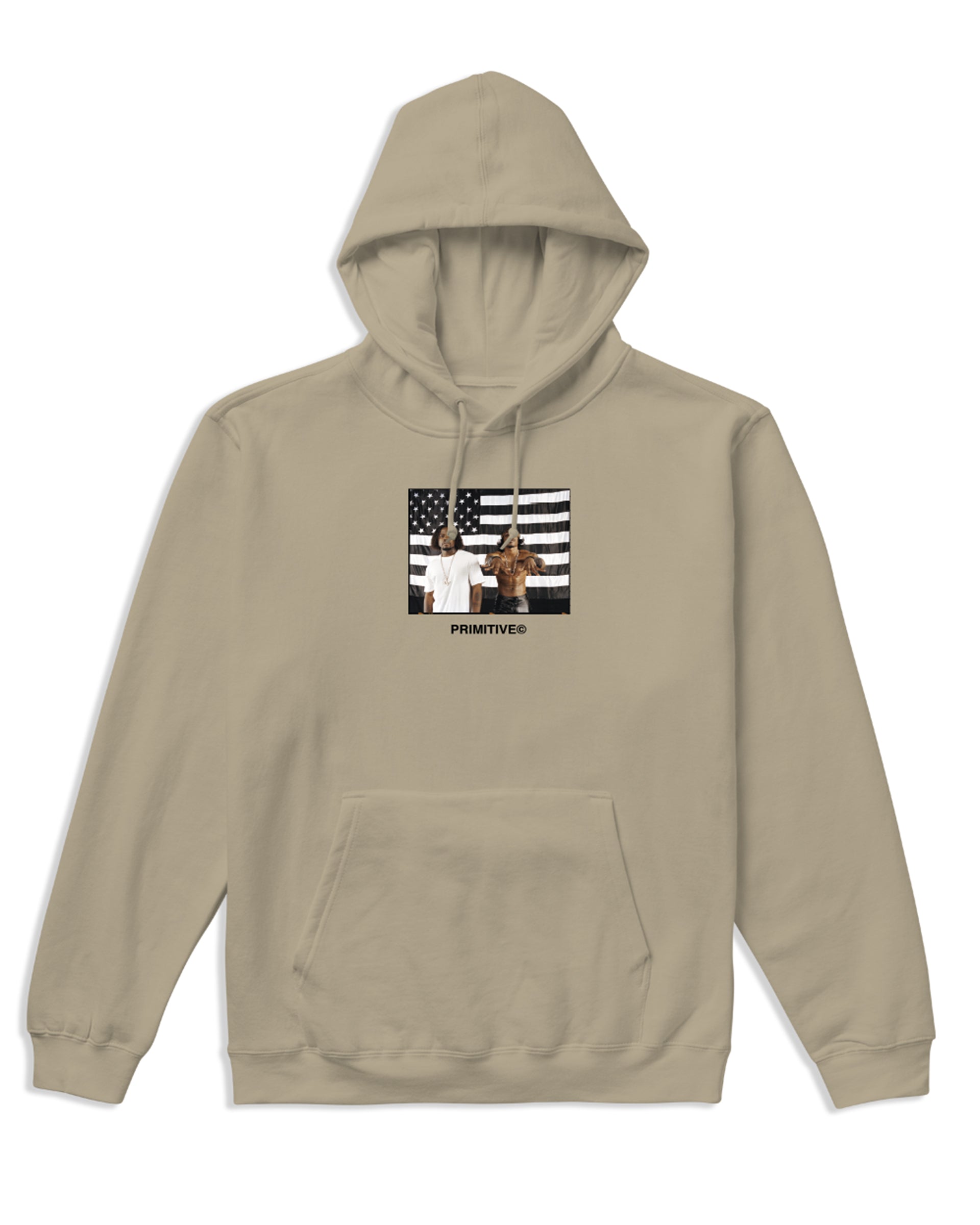 Primitive Stripes Pullover Hoodie