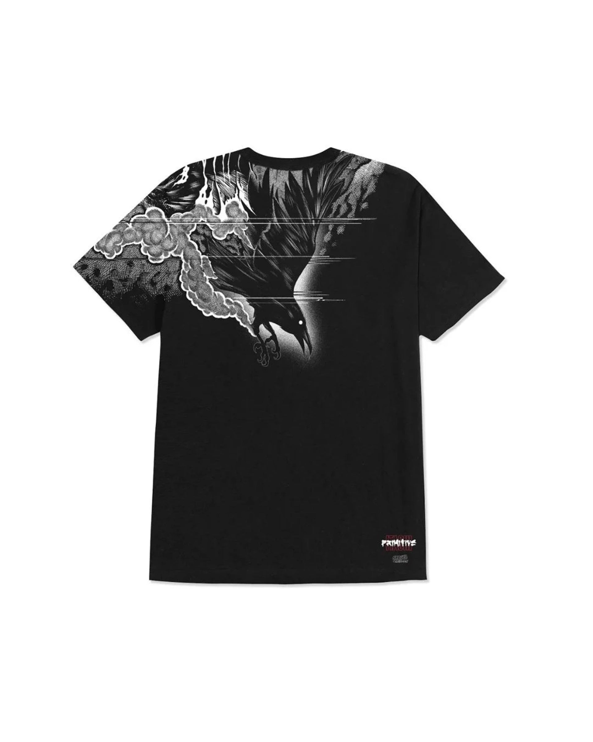 Primitive Clones Big Print Short Sleeve T-Shirt - Black