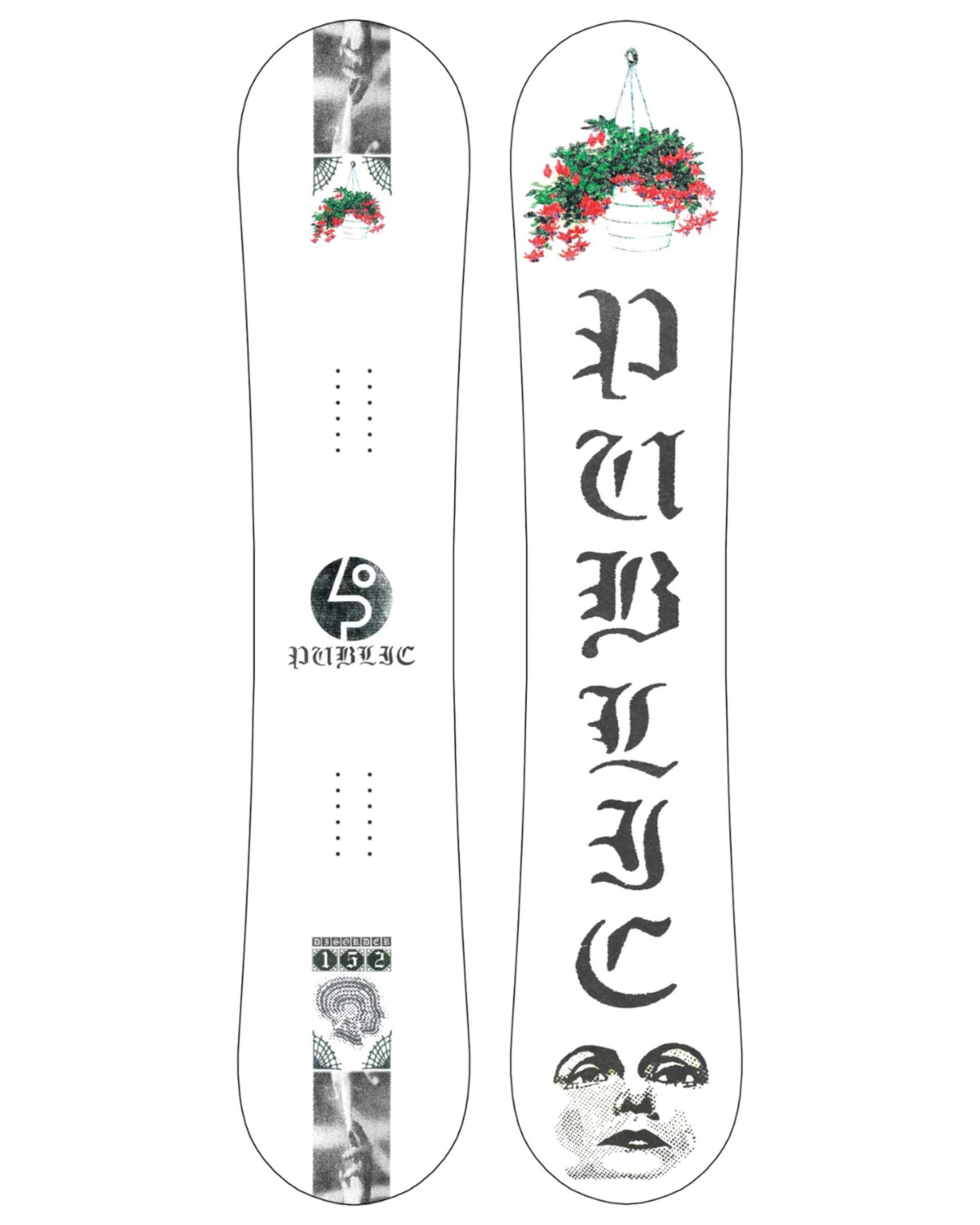 Public Snowboards Disorder Snowboard 149cm