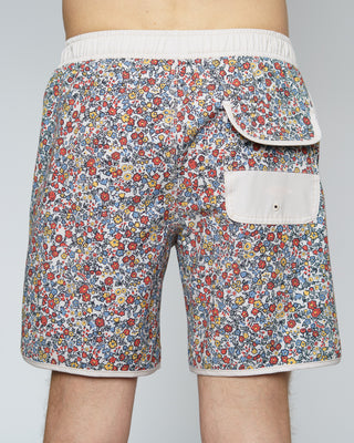 17" Pacific Floral Boardshorts - Off White