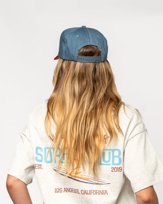 Paradise Cove Cap - Blue/Red